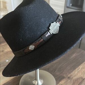 Harley-Davidson Black Fedora Hat